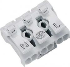 Клемма Wolta Клемма монтажная KSP3-L+N+PE, цена за 1 шт