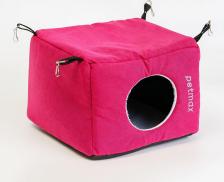 Клетка для грызунов Petmax Домик д/грызунов Куб Локер 17х17х10