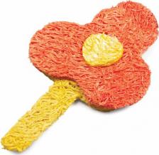 Клетка для грызунов Triol Natural игрушка для мелких животных из люфы \"Цветочек\", 80 мм