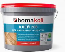 Клей для напольных покрытий HOMA Клей акриловый для гибких напольных покрытий Homakoll 208 14 кг