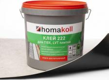 Клей для напольных покрытий HOMA Клей для ПВХ-плитки "HOMAKOLL 222" 3,5кг. для приклеивания напольных модульных ПВХ-покрытий и рулонных напольных покрытий