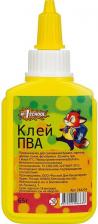 Клей канцелярский №1 School классический Клей ПВА Лисята 65 г