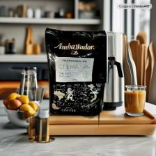Кофе Ambassador Кофе в зернах "Crema", 1 кг, вакуумная упаковка