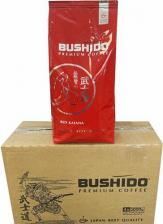 Кофе Bushido Кофе в зернах "Red Katana", натуральный, 1000 г, 100% арабика, вакуумная упаковка, BU10004007