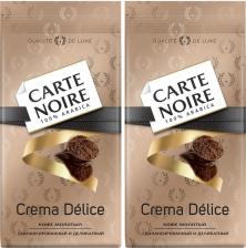 Кофе Carte Noire Кофе Crema Delice молотый, 230 г