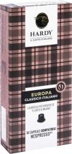 Кофе Hardy Кофе Europa Classico Italiano в капсулах 5 г х 10 шт