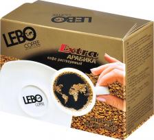 Кофе Lebo Extra кофе растворимый порционный, 25 шт х 2 г