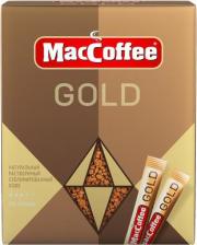 Кофе MacCoffee Растворимый кофе Gold, в стиках, 30 уп., 60 г