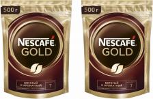 Кофе Nescafe Кофе растворимый c добавлением молотого 500 г м/у 2 штуки