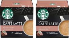 Кофе Starbucks Кофе в капсулах Dolce Gusto CAFFE LATTE, 12 капсул