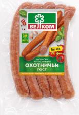 Колбаса Велком Колбаски полукопченые Охотничьи, 240 г
