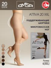 Колготки/чулки Omsa Колготки женские ATTIVA телесные 6 (XXL) 8308583876220