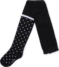 Колготки для девочки Button Blue Колготки детские 223BBGU84020004, черный, 110-116