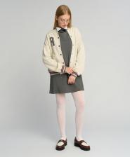 Колготки для девочки Button Blue Колготки с принтом белые (122-134)