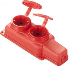 Колодка розеточная SVET Двухместная розетка РП 16-232 К