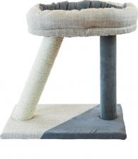 Комплекс для кошек Не Один Дома когтеточка-лежанка Горка (Светло-серый, 31x45x45 см)