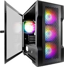 Компьютерный корпус 1stPlayer T3-BK-4F1