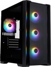 Компьютерный корпус 1stPlayer T4-G-BK-4F1