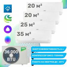 Мультисплит-система Ballu BA4OI-FM/out-36HN8/EU [105 м2, охлаждение/обогрев]