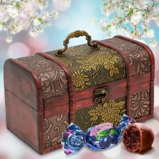 Конфеты Кремлина Конфеты Чернослив Шоколадный Сундук, 600 г