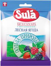Sula Леденцы б/сахара 60г (пак.) (лесная ягода)