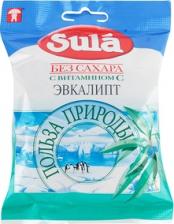 Sula Леденцы без сахара Эвкалипт 60г