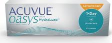 Контактные линзы Acuvue Oasys 1-Day with HydraLuxe for Astigmatism (30 линз) Контактные линзы Acuvue Oasys 1-Day with HydraLuxe for Astigmatism (30 линз)