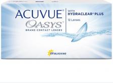 Контактные линзы Acuvue Oasys with Hydraclear Plus (12 линз)