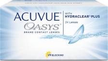 Контактные линзы Acuvue Oasys with Hydraclear Plus (24 линзы)