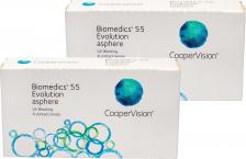 Контактные линзы CooperVision Biomedics 55 Evolution asphere (12 линз)