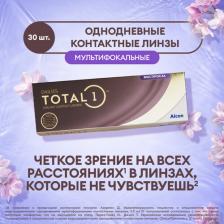 Контактные линзы Dailies Total 1 Multifocal (30 линз)