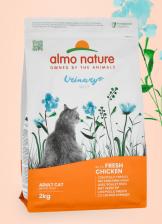 Сухой корм Almo Nature hOLISTIC Cухой корм для взрослых кошек со свежей курицей для профилактики мочекаменной болезни, Urinary Help, Fresh Chiсken 4670236597122