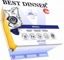 Консервы Best Dinner Влажный корм для кошек Vet Profi Renal, паштет с ягнёнком 100гр