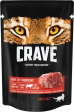 Консервы Crave Корм для кошек Говядина пауч 70г