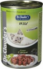 Консервы Dr.Clauder's 415 г консервы для кошек дичь