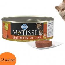 Консервы Farmina Консервы Chicken Mousse Adult Cat мусс с курицей для кошек 85г