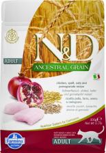 Сухой корм Farmina Сухой корм N&D Adult Cat LG Chicken & Pomegranate низкозерновой с курицей и гранатом для кошек 10кг