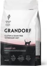 Корм для кошек Grandorf Urinary S/O Сухой корм для кошек при мочекаменной болезни, 400 гр