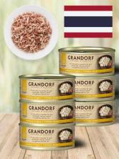 Консервы Grandorf влажный корм для взрослых кошек всех пород, куриная грудка с утиным филе (6шт
