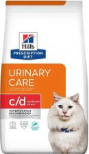 Сухой корм Hill's Prescription Diet c-d Multicare Stress сухой корм для кошек для уменьшения стресса с океанической рыбой, 400 г
