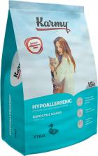 Сухой корм Karmy Сухой корм Hypoallergenic Cat Утка гипоаллергенный для кошек, склонных к пищевой аллергии 1,5кг