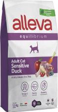 Сухой корм Moderna Корм сухой ALLEVA EQUILIBRIUM CAT Adult Sensitive Duck для взрослых кошек с уткой 1,5 кг 1158