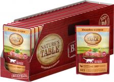 Консервы Nature's Table Влажный корм для кошек с индейкой 28 шт. х 85 г (кусочки в соусе)