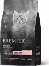 Сухой корм Premier Корм для котят Cat Свежая индейка сух.400г