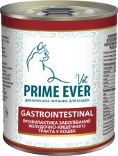 Консервы Prime Ever корм VET Gastrointestinal влажный диетический корм для нормализации работы ЖКТ диета для кошек 0,34 кг