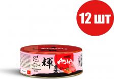 Консервы Prime Консервы для кошек Asia Adult Тунец с лососем в желе, 4 шт по 85 г