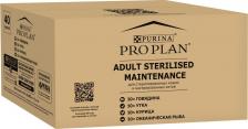 Консервы Pro Plan Sterilised 85 г х 40 шт влажный корм для взрослых стерилизованных кошек и кастрированных котов, микс с говядиной, курицей, уткой, океанической рыбой