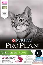 Pro Plan Sterilised с комплексом OPTIRENAL сухой корм для кастрированных котов и стерилизованных кошек Треска и Форель 7613036732413 – фото 3