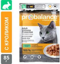 Консервы ProBalance Влажный корм для кошек с кроликом 85г (упаковка 25 шт.)