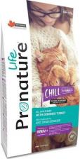 Сухой корм Pronature CHILL Сухой корм для кошек (с индейкой), 5 кг